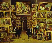    David Teniers Archduke Leopold William in his Gallery in Brussels China oil painting reproduction